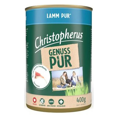 Christopherus Pure Lamb 400g-Plechovka