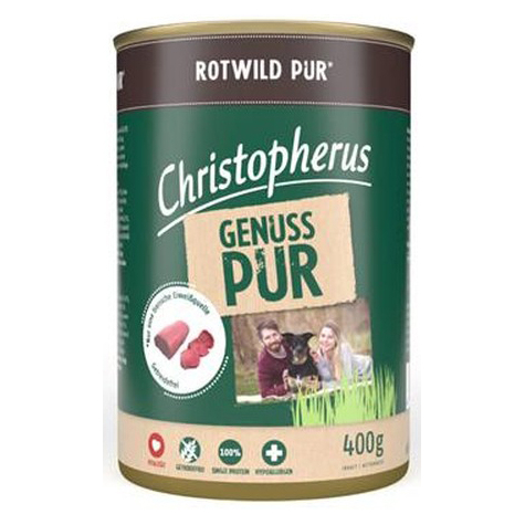 Christopherus Pure Red Deer 400g-Plechovka