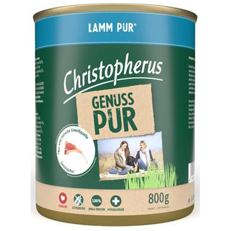 Christopherus Pure Lamb 800g-Tin