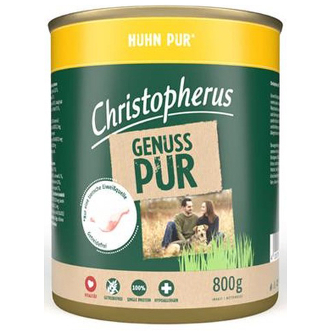 Christopherus Pure Chicken 800g-Plechovka