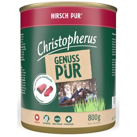 Christopherus Pure Deer 800g-Plechovka