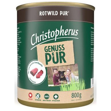 Christopherus Pure Red Deer 800g-Plechovka