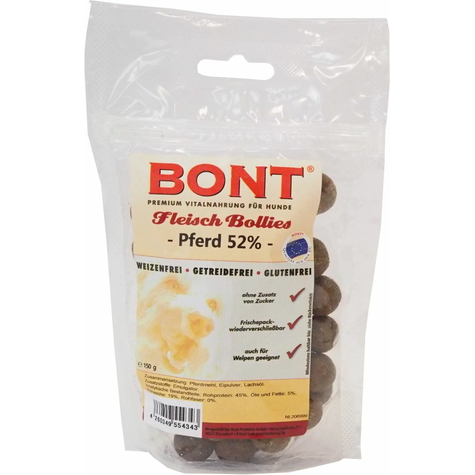 Bont Meat-Bollies Horse And Egg 150g