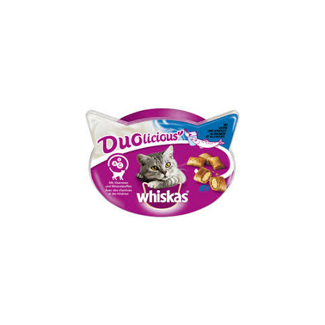 Whiskas Snack Duolicious S Lososem A Jogurtem 66g