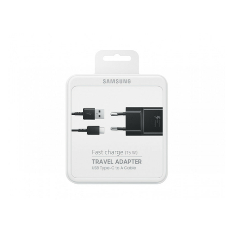 Rychlonabíjecí Adaptér Samsung 15w 1x Usb, Černý