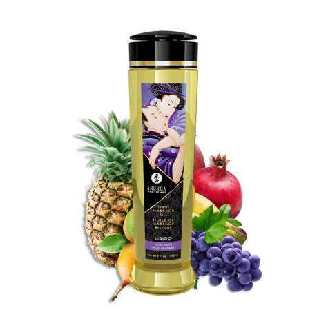 Shunga Massage Oil Libido Exotic Fruits 240 Ml