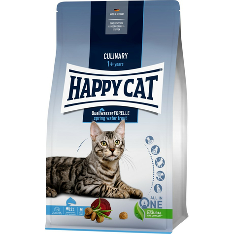 Happy Cat Culinary Adult Pstruh Z Pramenité Vody 4 Kg