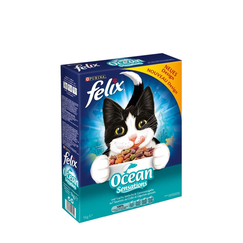 Felix Sensations Oceánský Losos, Pstruh, Pollock A Zelenina 1kg