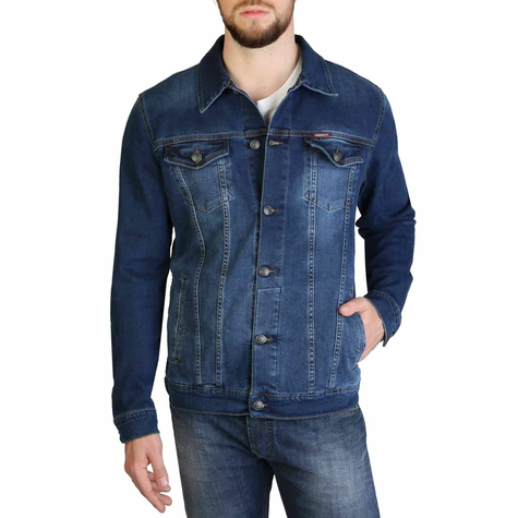 Oblečení & Bundy & Pánské & Carrera Jeans & 450-970a_711 & Modrá