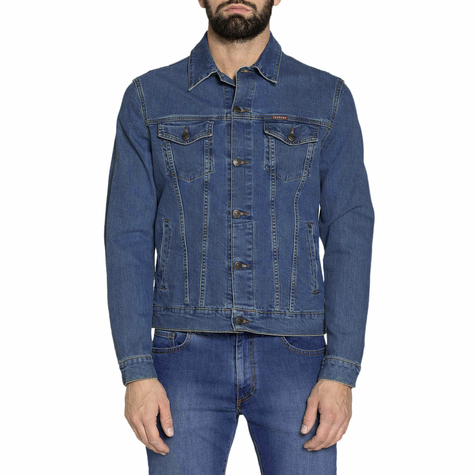Oblečení & Bundy & Pánské & Carrera Jeans & 450-970a_500 & Modrá