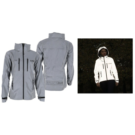 Proviz Reflect360 Outdoor Jacket Women Full Reflective/Grey Gr. 36