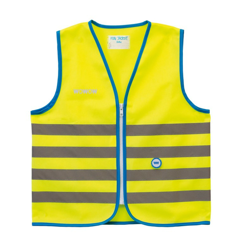 Bezpečnostní Vesta Wowow Fun Jacket Pro Děti Žlutá S Refl. Pruhy Gr. S