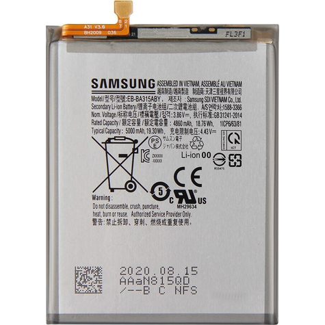 Samsung Eb-Ba315 Lithium-Iontová Baterie A315f Galaxy A31 2020 5000mah