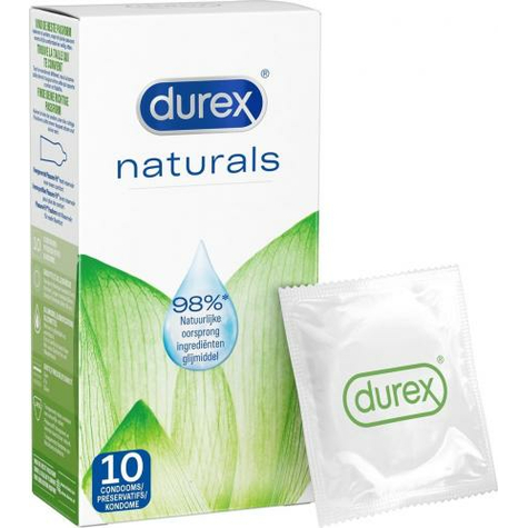 Kondomy Durex Natural - 10 Ks.