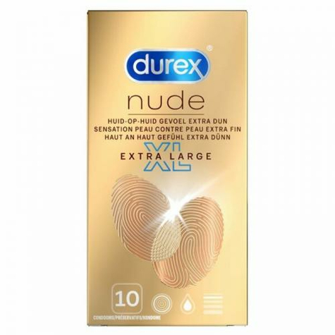 Durex Kondomy Nude Xl - 10 Ks
