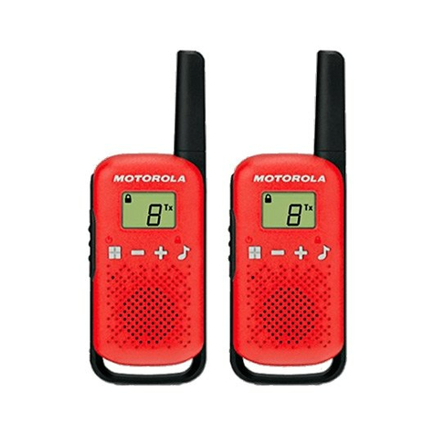 Motorola Pmr Talkabout T42 Červená