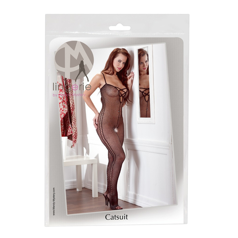 Catsuits : Body Stocking Black