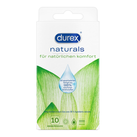 Kondomy A Durex Naturals 10ks