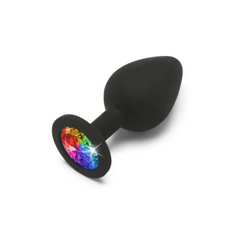 Buttplugs Anal Toys Rainbow Booty Jewel Medium