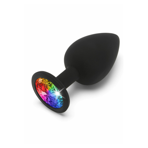 Buttplugs Anal Toys Rainbow Booty Jewel Large