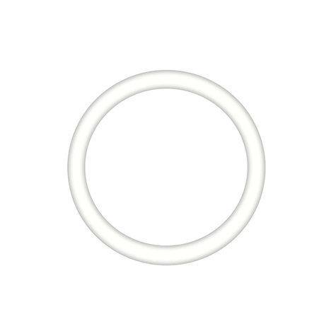 Kroužek M2m Bílý 50mm (13r)