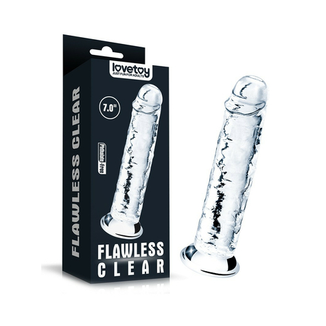 Love Toy - Flawless Clear Dildo 18 Cm