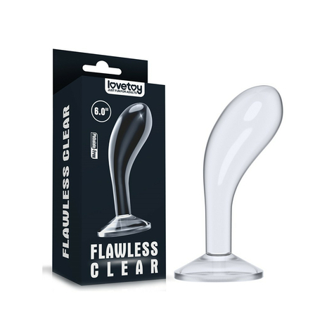Love Toy - Flawless Clear Prostata-Plug 15 Cm
