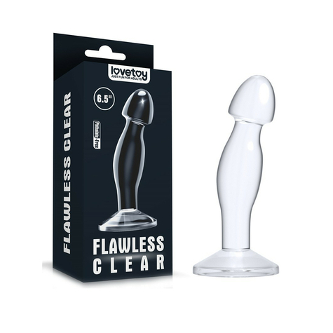 Love Toy - Flawless Clear Prostata-Plug 17 Cm