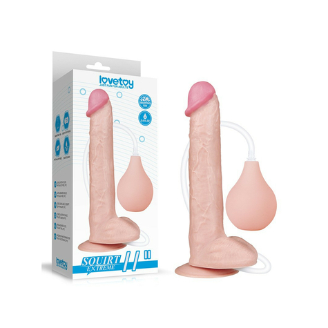 Love Toy - Squirt Extreme Dildo 28 Cm - Nude