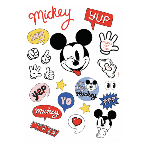Tetování Na Zeď - Is A Mickey Thing - Velikost 50 X 70 Cm