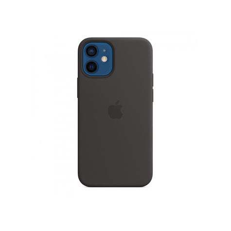 Silikonové Pouzdro Na Iphone 12 Mini S Magsafe Černé