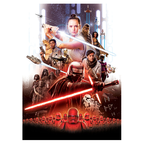 Fototapety - Star Wars Ep9 Movie Poster Rey - Velikost 184 X 254 Cm