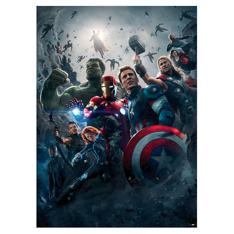 Fototapety - Avengers Age Of Ultron Movie Poster - Velikost 184 X 254 Cm