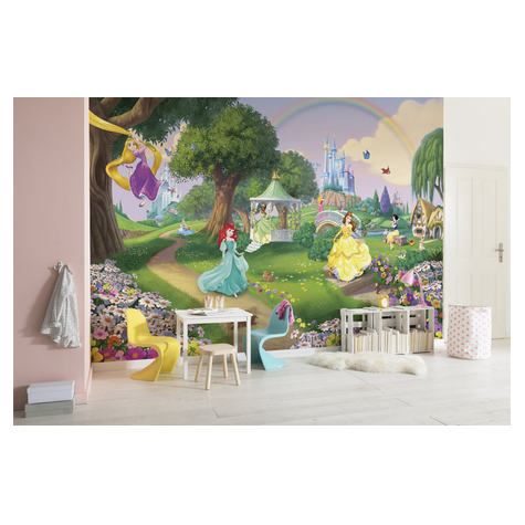 Fototapety - Disney Princess Rainbow - Velikost 368 X 254 Cm