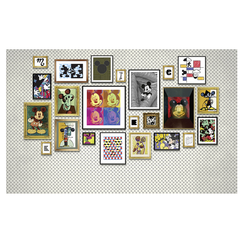 Vliesová Fototapeta - Mickey Art Collection - Rozměr 400 X 250 Cm