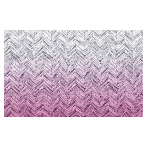 Vliesová Fototapeta - Rybí Kost Růžová - Rozměr 400 X 250 Cm