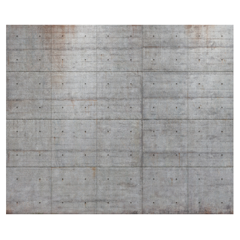 Netkaná Tapeta - Betonové Bloky - Rozměr 300 X 250 Cm