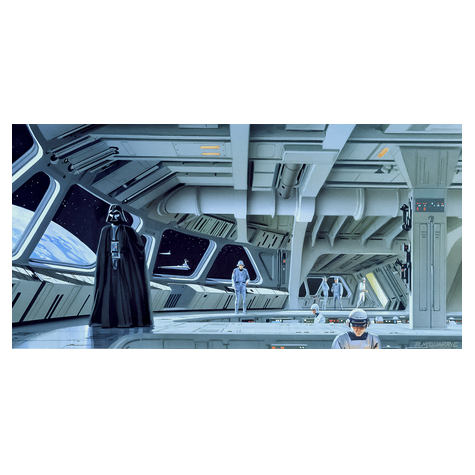 Netkaná Tapeta - Star Wars Classic Rmq Stardestroyer Deck - Rozměr 500 X 250 Cm