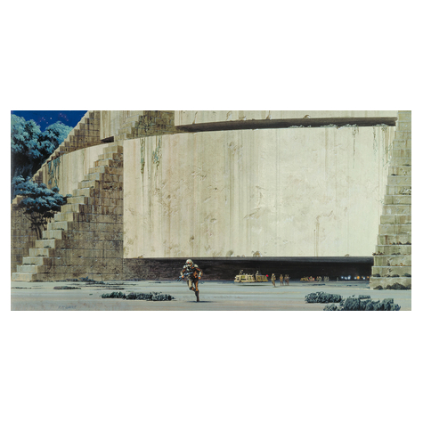 Netkané Tapety - Star Wars Classic Rmq Yavin Temple - Velikost 500 X 250 Cm