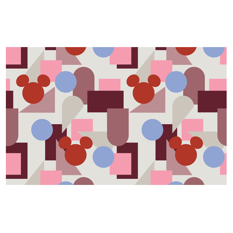 Netkaná Tapeta - Barevný Mickey - Rozměr 400 X 250 Cm