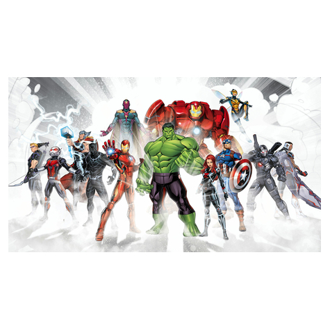 Vliesová Fototapeta - Avengers Unite - Rozměr 500 X 280 Cm