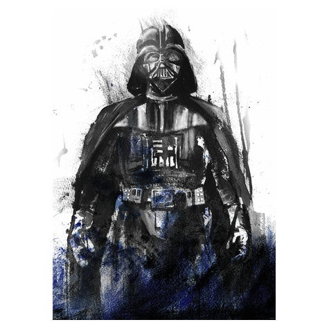 Netkané Tapety - Star Wars Akvarel Vader - Velikost 200 X 280 Cm
