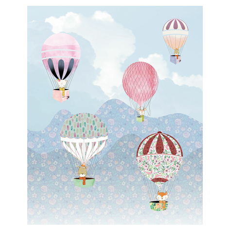 Netkaná Tapeta - Happy Balloon - Rozměr 200 X 250 Cm