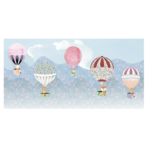 Vliesová Fototapeta - Happy Balloon - Rozměr 500 X 250 Cm