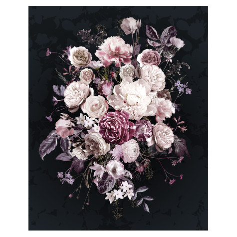 Vliesová Fototapeta - Bouquet Noir - Rozměr 200 X 250 Cm