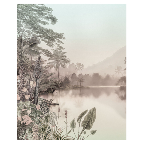Vliesová Fototapeta - Lac Des Palmiers - Rozměr 200 X 250 Cm