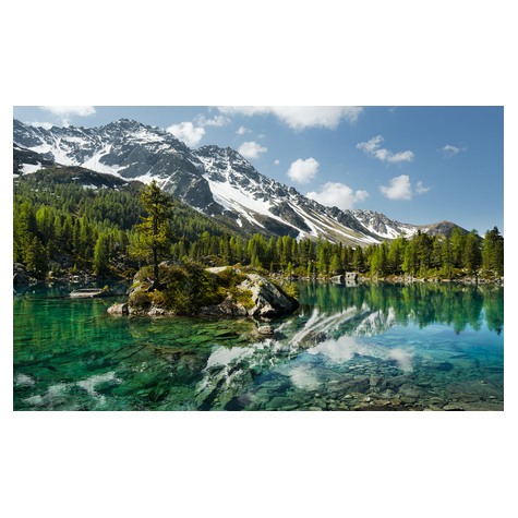 Vliesová Fototapeta - Mountain Magic - Rozměr 450 X 280 Cm
