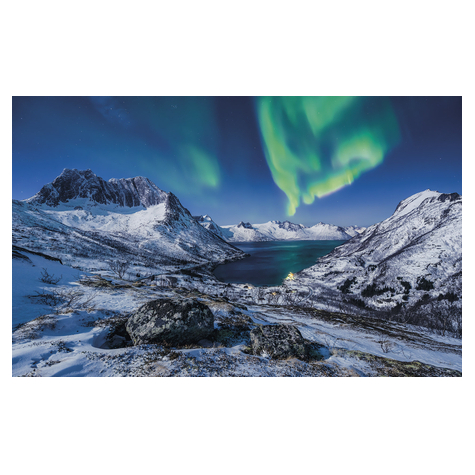 Netkaná Tapeta - I Love Norway - Rozměr 400 X 250 Cm