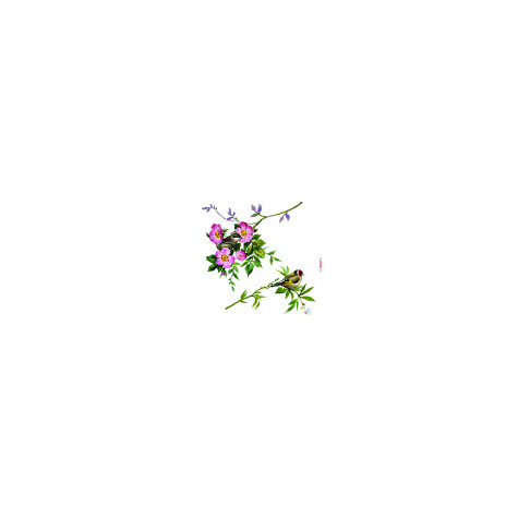 Window Sticker - Spring Fever - Size 31 X 31 Cm