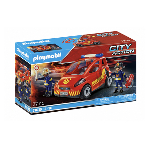 Playmobil City Action - Hasičské Malé Auto (71035)